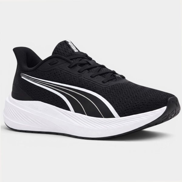 Tênis Puma Dasher Lite Masculino - Preto e Branco