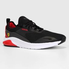 Tênis Puma Ferrari Electron Pro - Preto e Branco