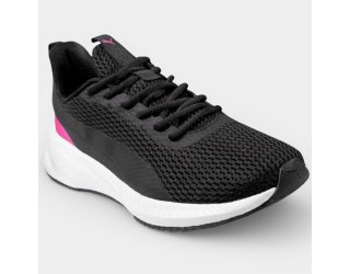 Tênis Puma Flyer Lite 3 Bdp Feminino - Preto e Rosa