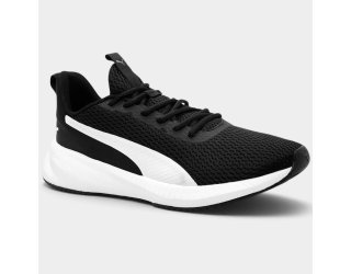 Tênis Puma Flyer Lite 3 Bdp Masculino - Preto e Branco Tênis Puma Flyer Lite 3 Bdp Masculino - Preto e Branco