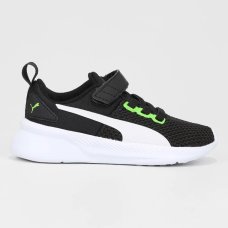 Tênis Infantil Puma Flyer Runner V BDP - Verde e Preto