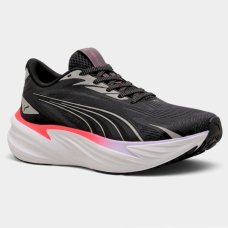 Tênis Puma Maxima Pro Feminino - Preto e Laranja