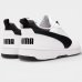 Tênis Puma Rebound V6 Low Masculino - Branco e Preto