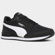 Tênis Puma St Runner V4 Mesh Masculino - Preto