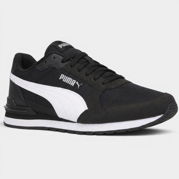 Tênis Puma St Runner V4 Mesh Masculino - Preto