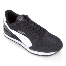 Tênis Puma Runner V2 Sn Bdp - Preto e Branco