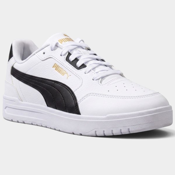 Tênis Puma Shuffle Dowtown Unissex - Branco e Preto