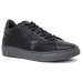 Tênis Rafarillo Aumenta Altura +7cm Couro com Cadarço - Preto