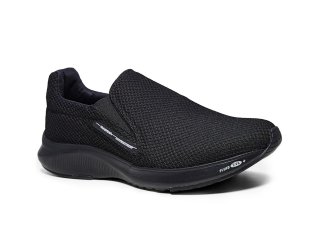 Tênis Rainha Slip On Back II - Preto