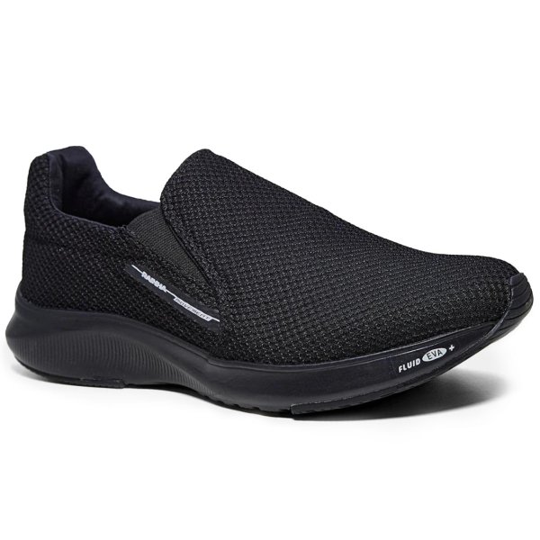 Tênis Rainha Slip On Back II - Preto