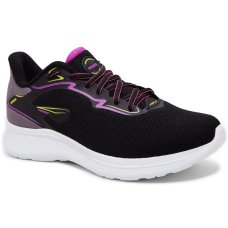 Tênis Rainha Fire II Feminino - Preto e Roxo