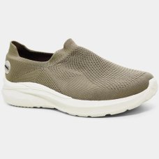 Tênis Rainha Relax Masculino - Marrom e Bege Tênis Rainha Relax Masculino - Marrom e Bege