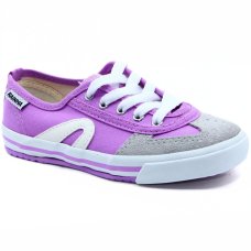 Tênis Rainha VL 2500 Infantil - Lilás e Branco Tênis Rainha VL 2500 Infantil - Lilás e Branco