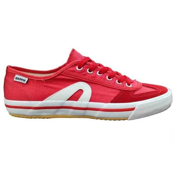 Tênis Rainha VL 2500 Infantil - Vermelho e Branco