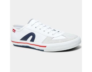 Tênis Rainha Vl 2500 Unissex - Branco e Azul Tênis Rainha Vl 2500 Unissex - Branco e Azul