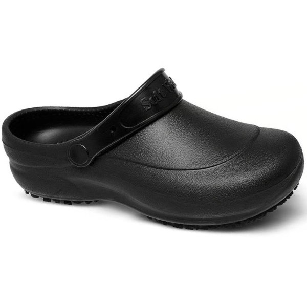 Babuche Profissional Soft Works BB60 Antiderrapante Unissex - Preto