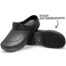 Babuche Profissional Soft Works BB60 Antiderrapante Unissex - Preto