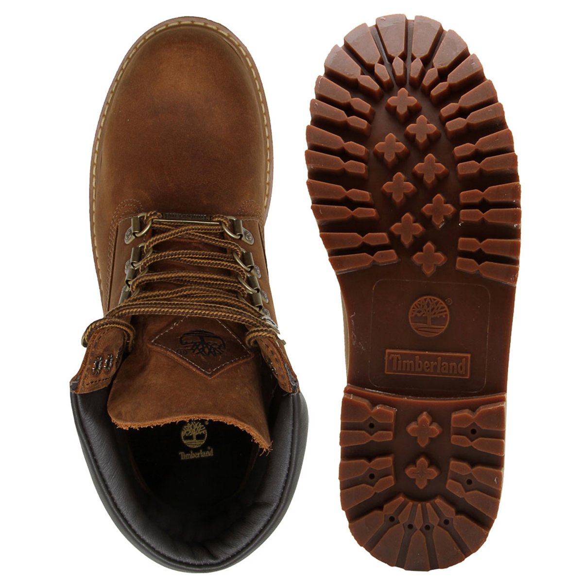 bota timberland brooklyn marrom