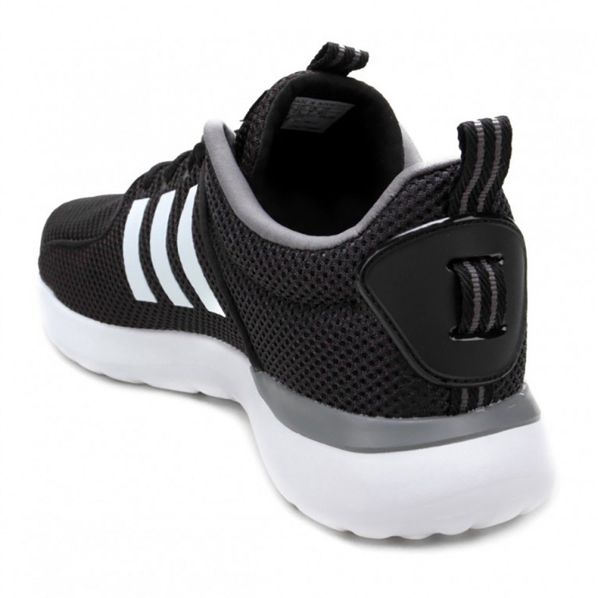 adidas cloudfoam preto e branco