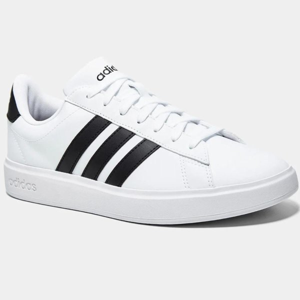 Tênis Adidas Grand Court 2.0 Feminino - Branco e Preto