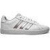 Tênis Adidas Grand Court Base Feminino - Branco e Prata