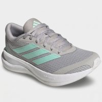 Tênis Adidas Runfalcon 6 Feminino - Cinza e Verde