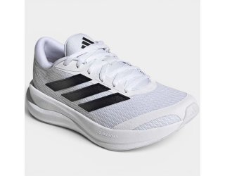 Tênis Adidas Runfalcon 6 Feminino - Branco e Preto