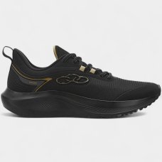 Tênis Olympikus Cosmo Masculino - Preto e Dourado Tênis Olympikus Cosmo Masculino - Preto e Dourado