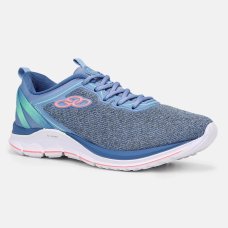 Tênis Olympikus Day Feminino - Azul e Rosa Tênis Olympikus Day Feminino - Azul e Rosa