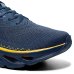 Tênis Olympikus Diffuse 5 Masculino - Azul Petróleo e Amarelo