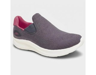 Tênis Olympikus Flutua 2 Feminino - Cinza e Rosa