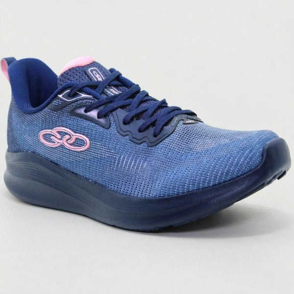 Tênis Olympikus Jade Feminino - Marinho e Rosa