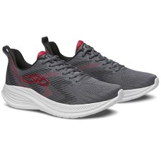 Tênis Olympikus Marte Masculino - Chumbo e Vermelho Tênis Olympikus Marte Masculino - Chumbo e Vermelho