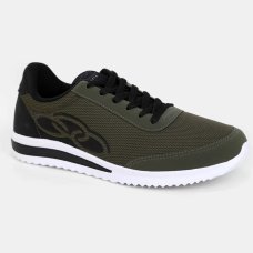 Tênis Olympikus Poseidon Masculino - Verde Militar e Preto