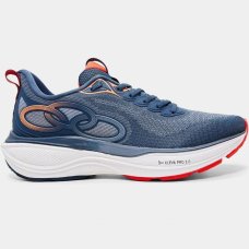 Tênis Olympikus Pride 4 - Azul Petróleo e Amarelo Tênis Olympikus Pride 4 - Azul Petróleo e Amarelo