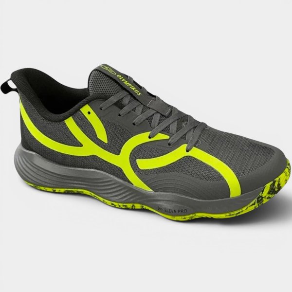 Tênis Olympikus Quadra 2 Masculino - Preto e Verde