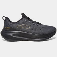 Tênis Olympikus Reflect Masculino - Chumbo e Preto