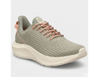 Tênis Olympikus Rua Feminino - Musgo e Rosa