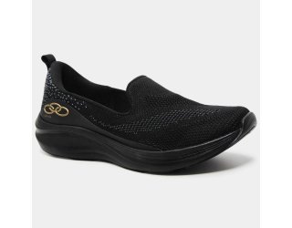 Tênis Olympikus Safira Feminino - Chumbo e Preto Tênis Olympikus Safira Feminino - Chumbo e Preto