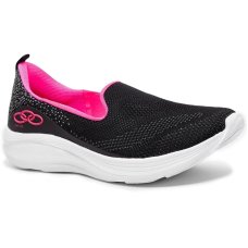 Tênis Olympikus Safira Feminino - Preto e Rosa