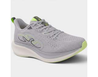 Tênis Olympikus Voa 3 Masculino - Cinza e Verde Tênis Olympikus Voa 3 Masculino - Cinza e Verde