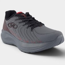 Tênis Olympikus Volcan 2 Masculino - Chumbo e Preto
