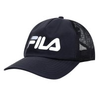 Boné Fila Aba Curva Snapback Trucker Running - Preto