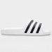 Chinelo Adidas Adilette Unissex - Branco e Preto