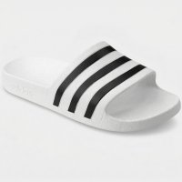Chinelo Adidas Adilette Unissex - Branco e Preto