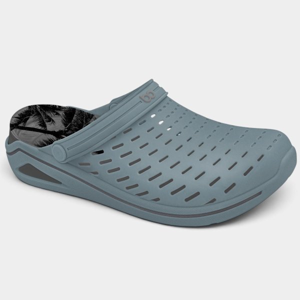 Babuche Boaonda Brave Masculino - Cinza e Preto