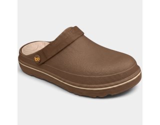 Babuche Boaonda Cloe Feminino - Marrom Claro Babuche Boaonda Cloe Feminino - Marrom Claro