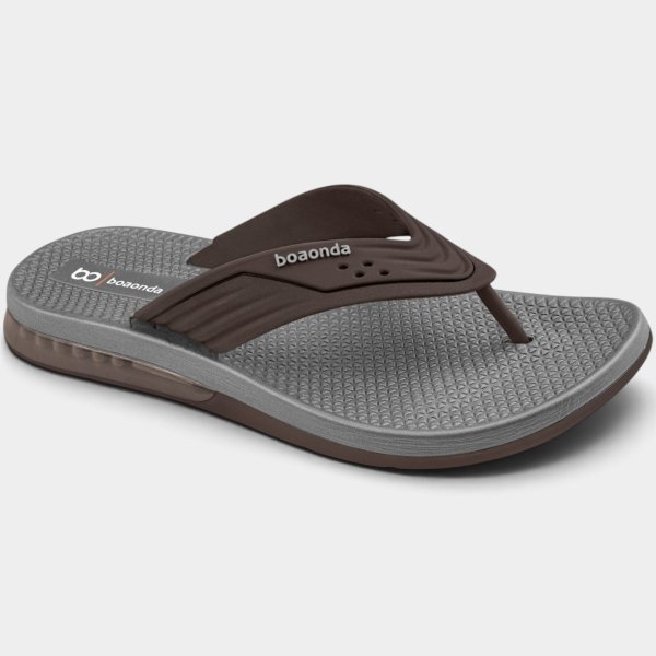 Chinelo Ortopédico Boaonda Colt Masculino - Marrom Escuro