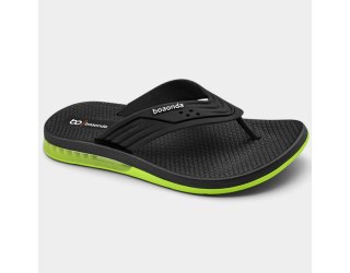 Chinelo Ortopédico Boaonda Colt Masculino - Preto e Verde Chinelo Ortopédico Boaonda Colt Masculino - Preto e Verde
