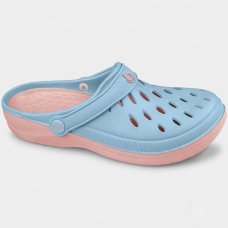 Babuche Boaonda Easy Feminino - Rosa e Azul